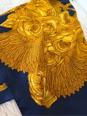 CHANEL Oversized Silk Scarf.